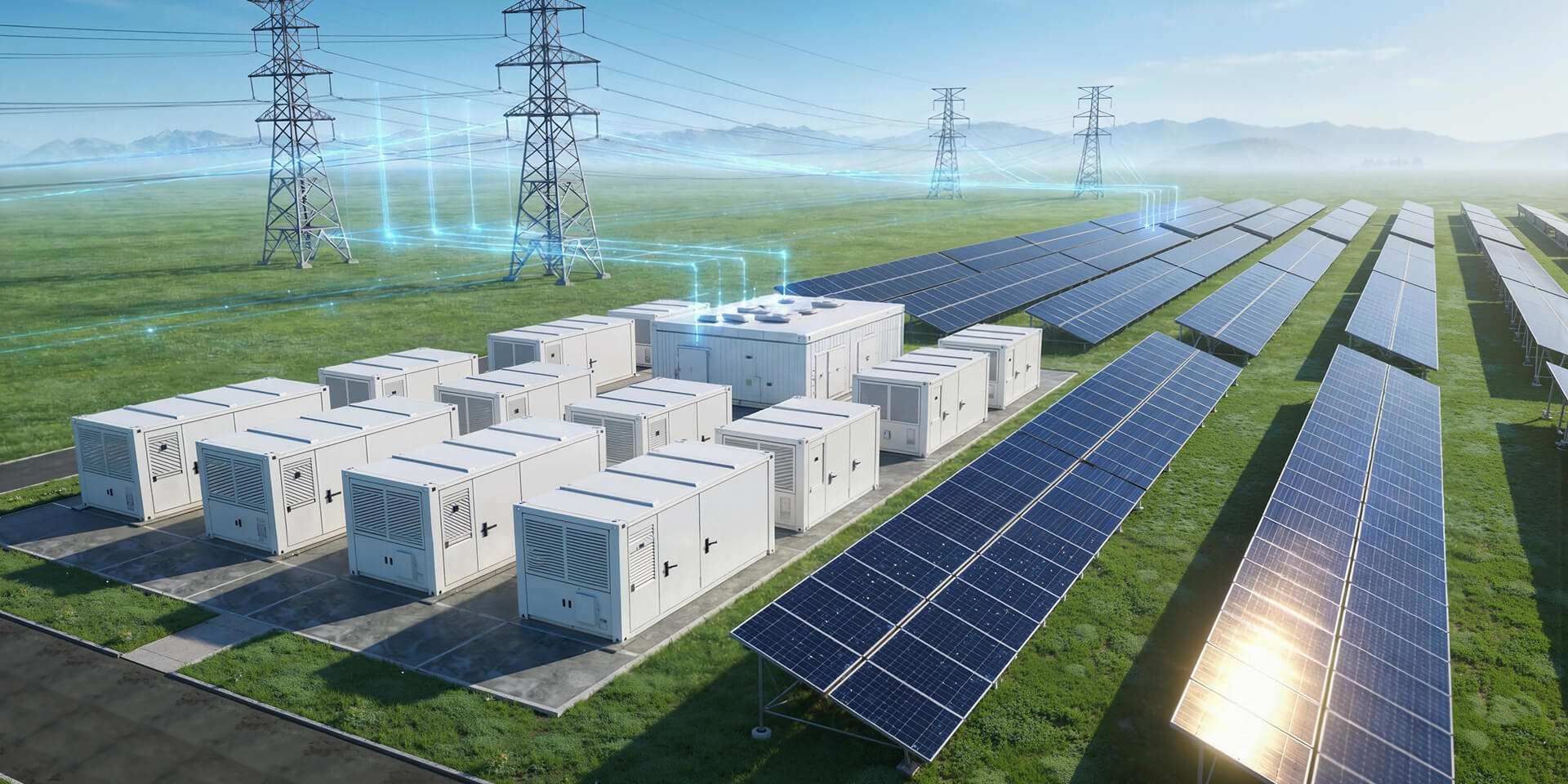 Solution BESS intelligente GFM à l'échelle du réseau